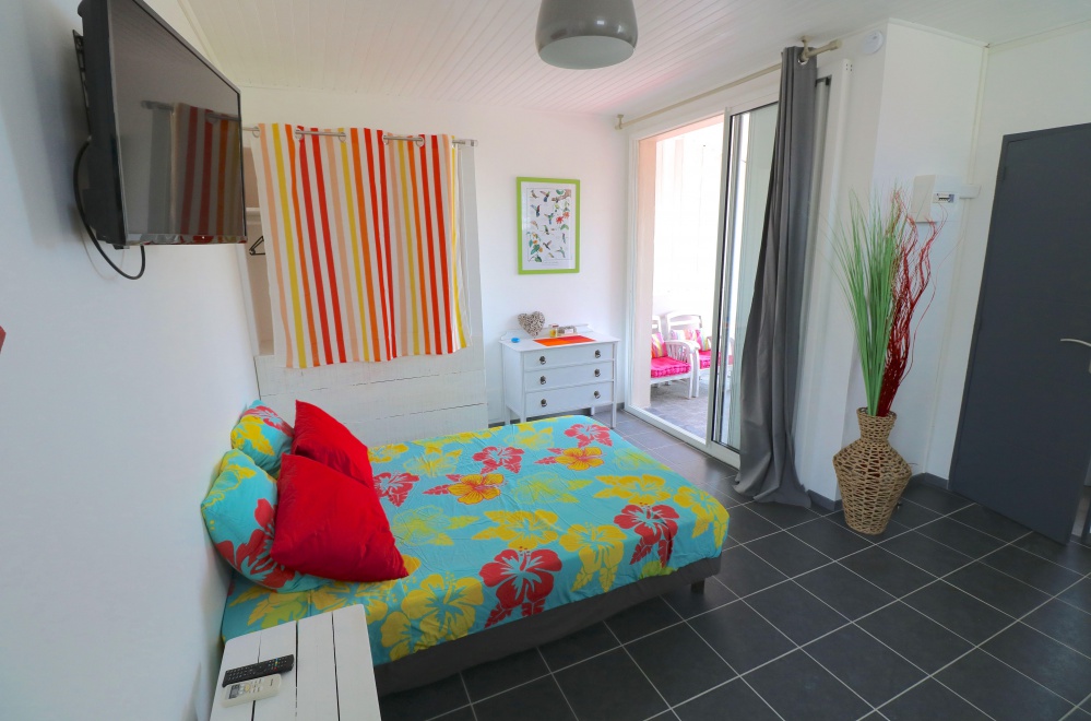 Lit appartement colibri - R&eacute;sidence Coco