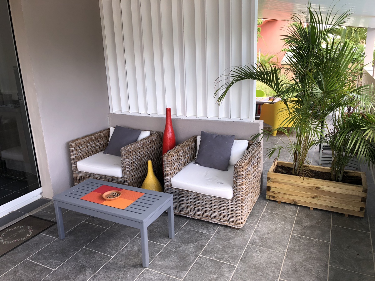 Terrasse de 20 m2 - R&eacute;sidence Coco       